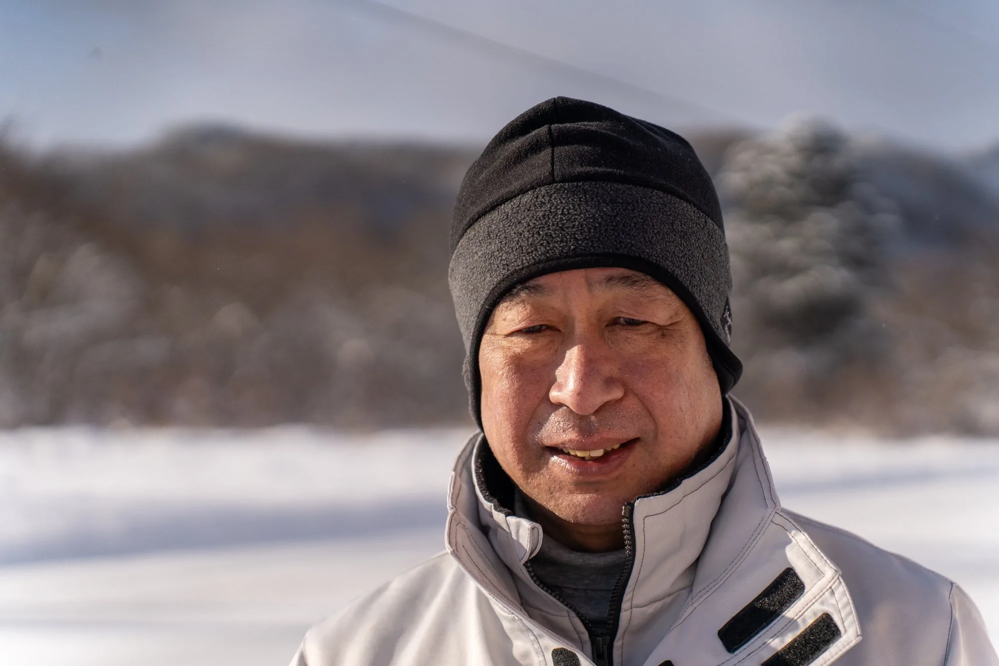 吉田氏が語るインタビュー風景